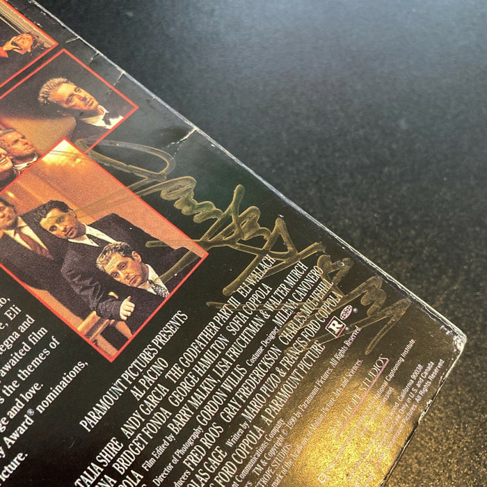 Al Pacino Cast Signed Autographed Original The Godfather VHS Movie With JSA COA