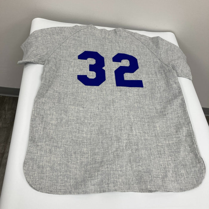 Sandy Koufax 1963 NL MVP & Cy Young Signed Brooklyn Dodgers Jersey JSA COA