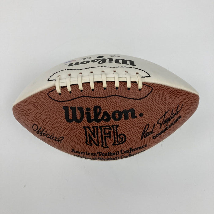 Walter Payton Signed Wilson Official NFL Football PSA DNA COA