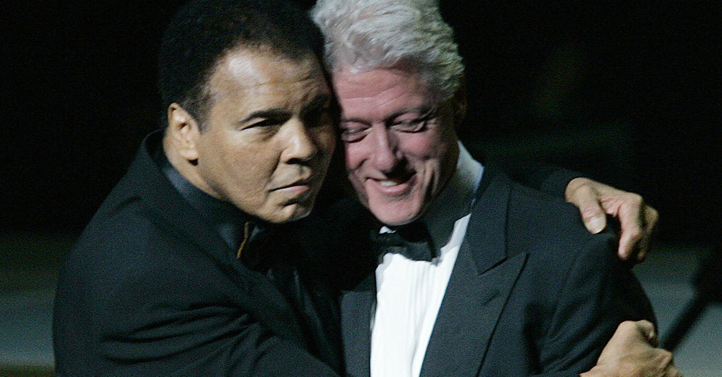 Extraordinary Bill Clinton Signed Handwritten White House Letter To Muhammad Ali