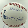 Orlando Cepeda Signed Heavily Inscribed Stat Baseball MLB AUTHENTICATED