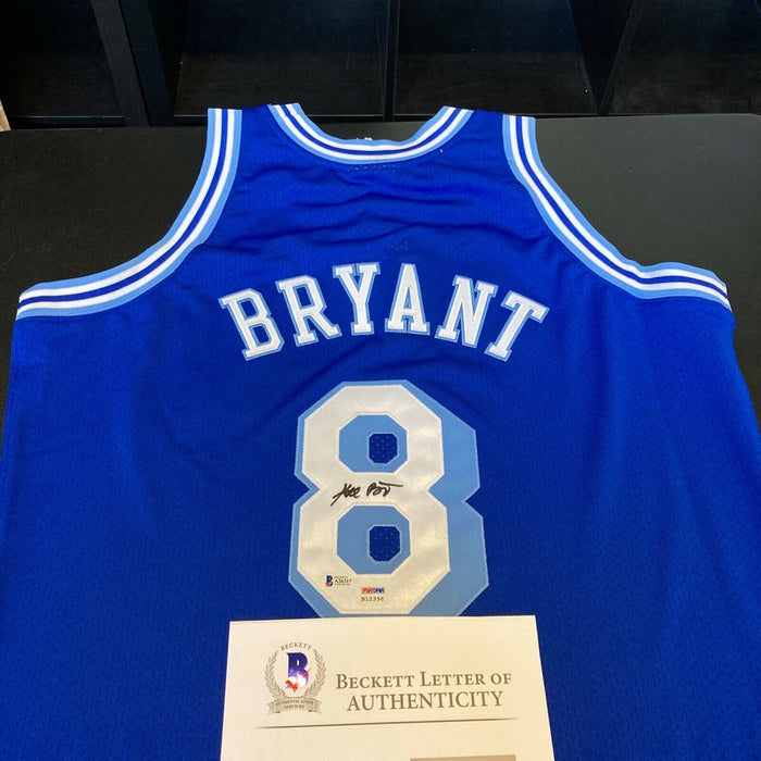 Kobe Bryant Signed 1996 Rookie Los Angeles Lakers Jersey PSA DNA & Beckett COA
