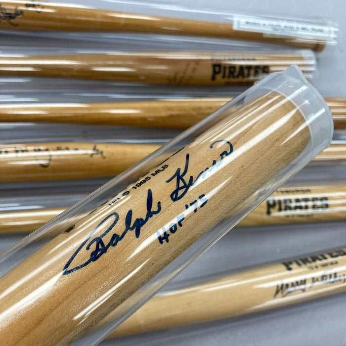 Huge Lot Of 63 Pittsburgh Pirates Greats Signed Mini Baseball Bats