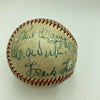 Beautiful Jackie Robinson Jimmie Foxx Hall Of Fame Multi Signed Baseball JSA COA