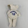 Salvino's Bammers #18 Peyton Manning Signed Indianapolis Colts Beanie Bear JSA