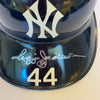 Reggie Jackson Signed Game Model New York Yankees Helmet UDA Upper Deck COA
