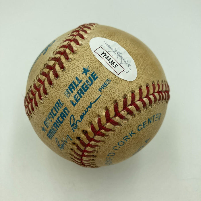 George Brett Signed 3,087th Actual Hit Game Used Baseball JSA & Umpire COA