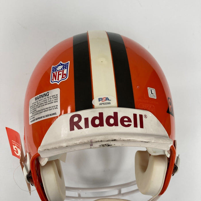 Jim Brown 2X MVP HOF 1971 ROY 1957 Signed Cleveland Browns Helmet PSA DNA & UDA