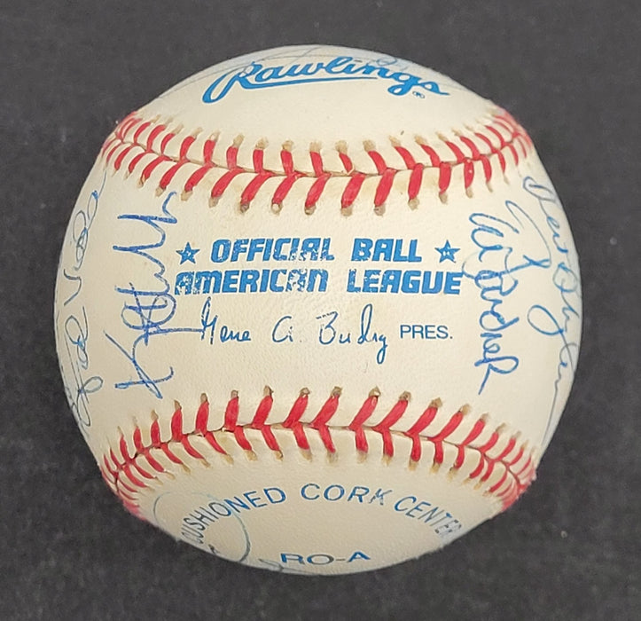 1987 Minnesota Twins World Series Champs Team Signed Baseball JSA COA