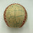 1978 New York Yankees World Series Champs Team Signed Baseball With Munson JSA