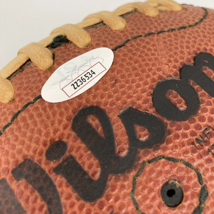 Joe Paterno Signed Wilson The Duke Game Football JSA COA