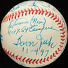 The Finest Negro League Baseball Integrators Signed Baseball JSA COA