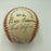 Ted Williams & Joe Dimaggio Hall Of Fame Multi Signed Baseball JSA COA