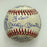 1961 New York Yankees World Series Champs Team Signed Baseball Mickey Mantle JSA