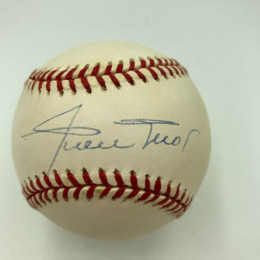 Willie Mays Signed Autographed Official National League Baseball PSA DNA COA