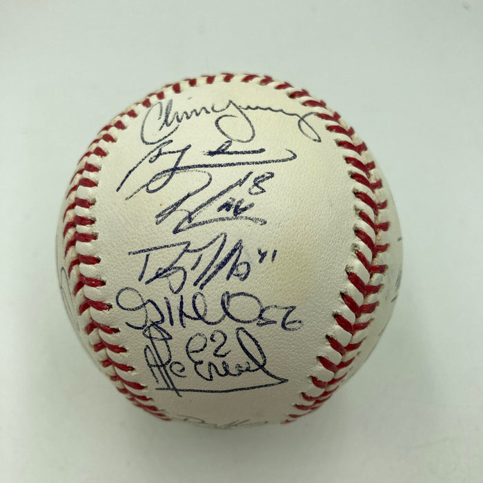 2015 Kansas City Royals World Series Champs Team Signed W.S. Baseball JSA COA