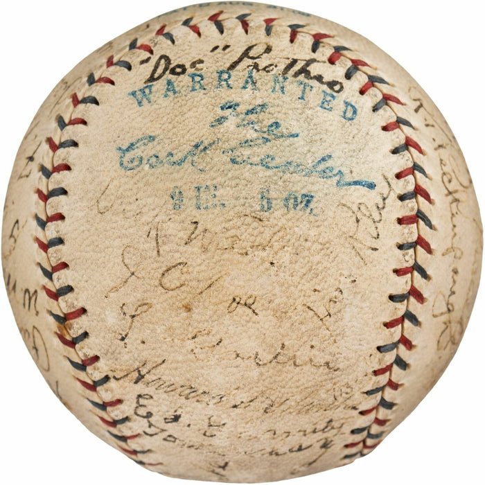 Historic 1923 Washington Senators Team Signed Baseball Walter Johnson PSA DNA