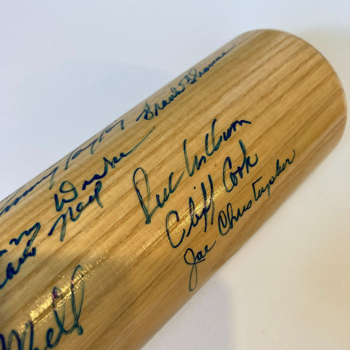 1962 New York Mets Inaugural Season Team Signed Bat 25+ Sigs With JSA COA