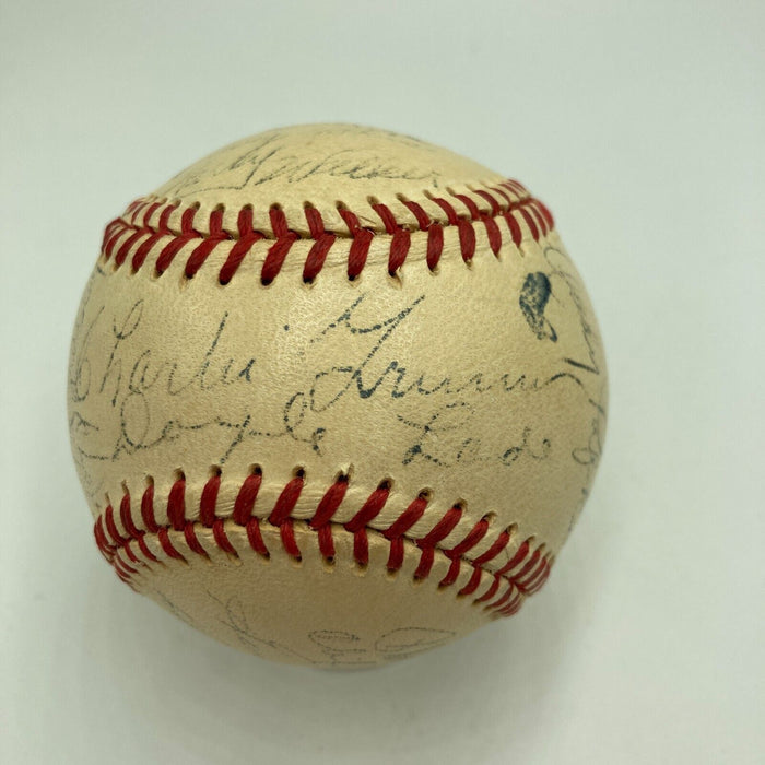 1949 Chicago Cubs Team Signed National League Ford Frick Baseball