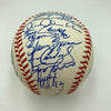1998 New York Yankees World Series Champs Team Signed Baseball Derek Jeter JSA
