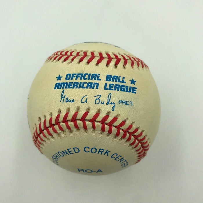 Harmon Killebrew HOF 1984 Brooks Robinson HOF 83 Bobby Doerr Signed Baseball