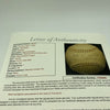 1944 World Series Game Used Baseball Signed By Umpire Tom Dunn JSA COA