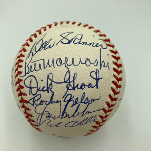 1960 Pittsburgh Pirates World Series Champs Team Signed Baseball 20 Sigs JSA COA