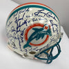 1972 Miami Dolphins Super Bowl Champs Team Signed Authentic Helmet JSA COA