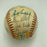 1974 Oakland A’s World Series Champs Team Signed Baseball JSA COA