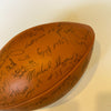 1972 USC Trojans NCAA National Champions Team Signed Football JSA COA