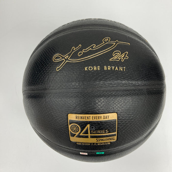 Kobe Bryant "Black Mamba" Signed Inscribed Basketball Panini & Beckett COA RARE
