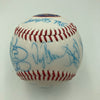 Vintage 1986 New York Mets World Series Champs Team Signed Baseball JSA COA