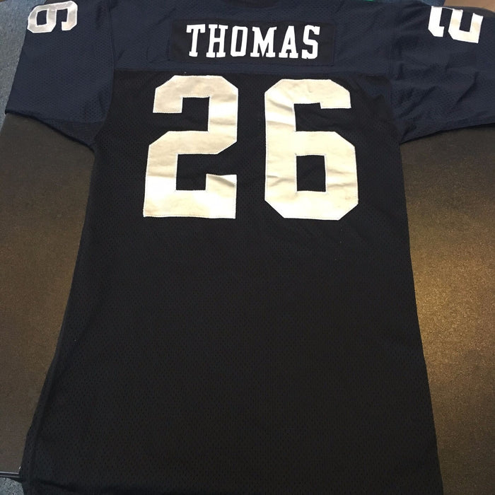 The Finest 1974 Skip Thomas "Dr. Death" Game Used Oakland Raiders Jersey