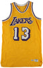Wilt Chamberlain Signed Los Angeles Lakers 1970's Sand Knit Jersey Beckett COA