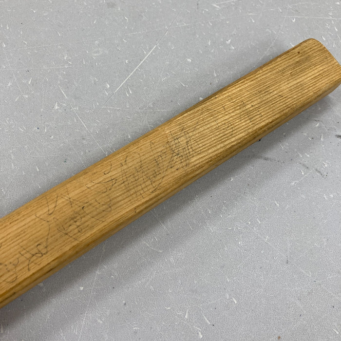 1978-79 Edmonton Oilers Team Signed Hockey Stick Wayne Gretzky Rookie Era BAS