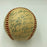 Cy Young Jimmie Foxx Tris Speaker Hall Of Fame Multi Signed Baseball Beckett COA