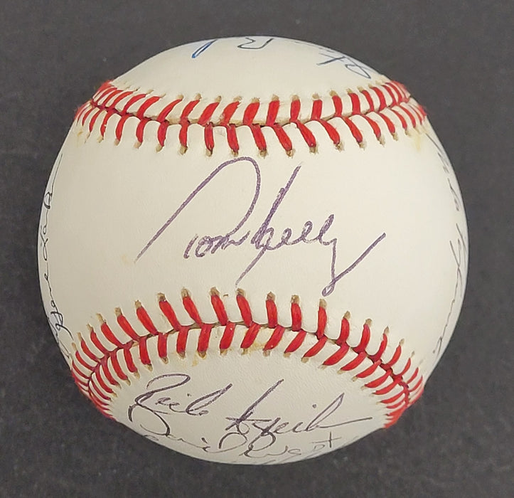 1991 Minnesota Twins World Series Champs Team Signed Baseball JSA COA