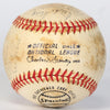 Joe Dimaggio HOF Legends Multi Signed National League Feeney Baseball JSA COA