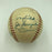 1960's Cincinnati Reds & NBC Broadcasters Signed Baseball 7 Signatures JSA COA