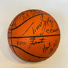 Chuck Cooper Boston Celtics HOF Legends Signed Basketball 28 Sigs PSA DNA Rare!