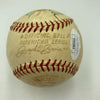 Jackie Robinson 1962 Hall Of Fame Induction Signed Baseball JSA COA
