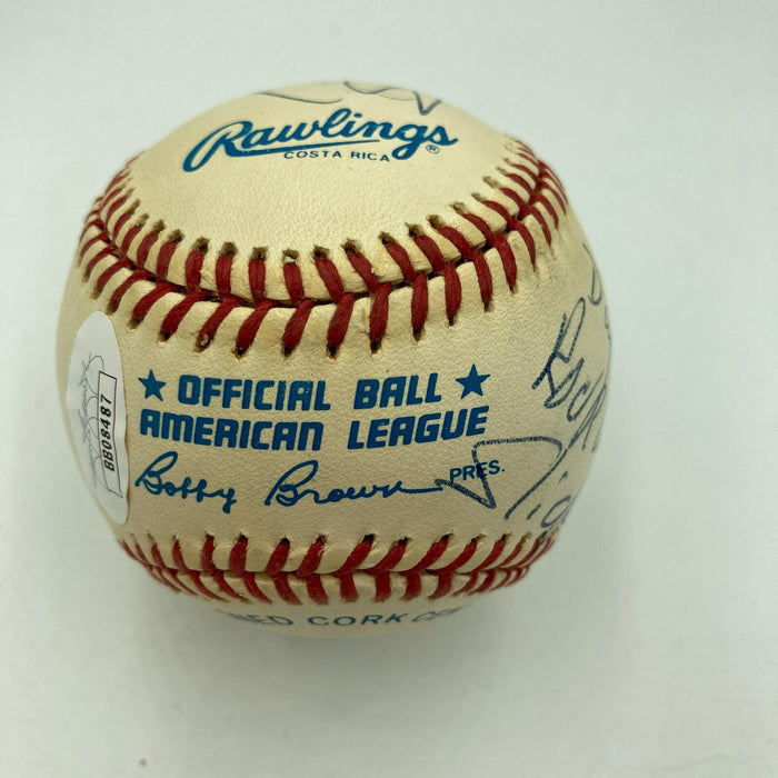 Jefferson Starship Band Multi Signed Baseball With JSA COA