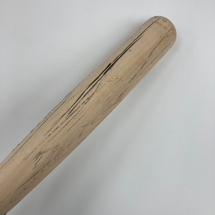 Jorge Posada Signed Marucci Custom Cut-M Game Issued Bat PSA DNA & Beckett COA