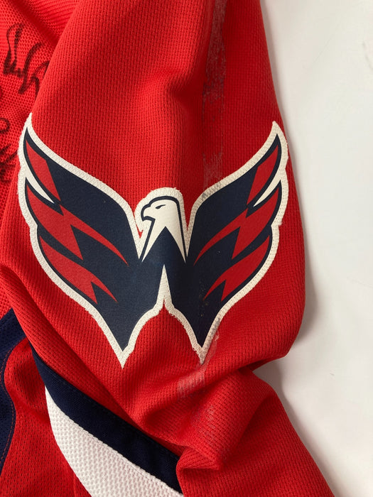 2007-2008 Washington Capitals Team Signed Game Jersey Alexander Ovechkin JSA COA