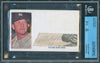 1951 Mickey Mantle Rookie Signed Autographed Index Card Beckett BGS COA Yankees