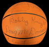 1961-62 Ohio State Buckeyes NCAA Champs Team Signed Basketball Bobby Knight JSA