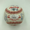 1998 New York Yankees World Series Champs Team Signed Baseball Derek Jeter JSA