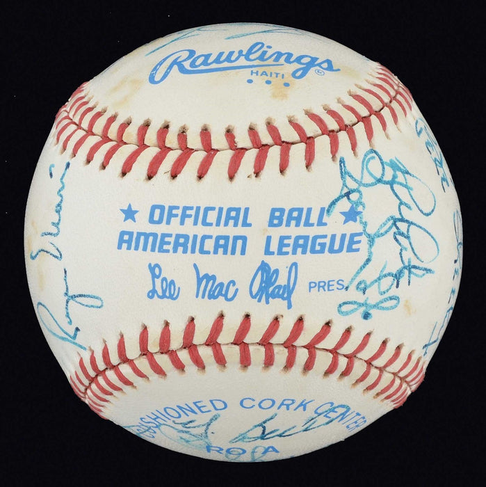 Roger Maris 1983 New York Yankees Old Timers Day Signed Baseball PSA DNA COA