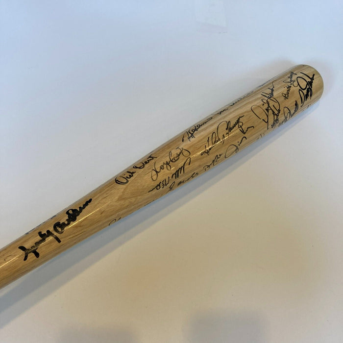 1989 All Star Game Team Signed Bat 32 Sigs With Kirby Puckett JSA COA