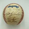 1989 Oakland A's Athletics World Series Champs Team Signed Baseball JSA COA